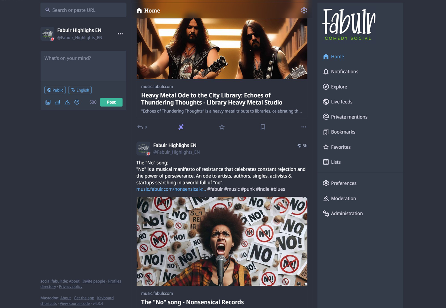 Connection to the decentralized Fediverse - image